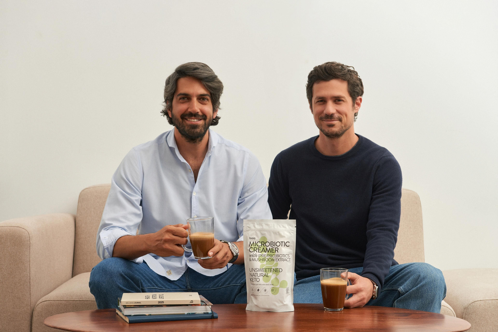 Guillermo Milans de Bosch y Loan Bensadon, cofundadores en Baïa Food.