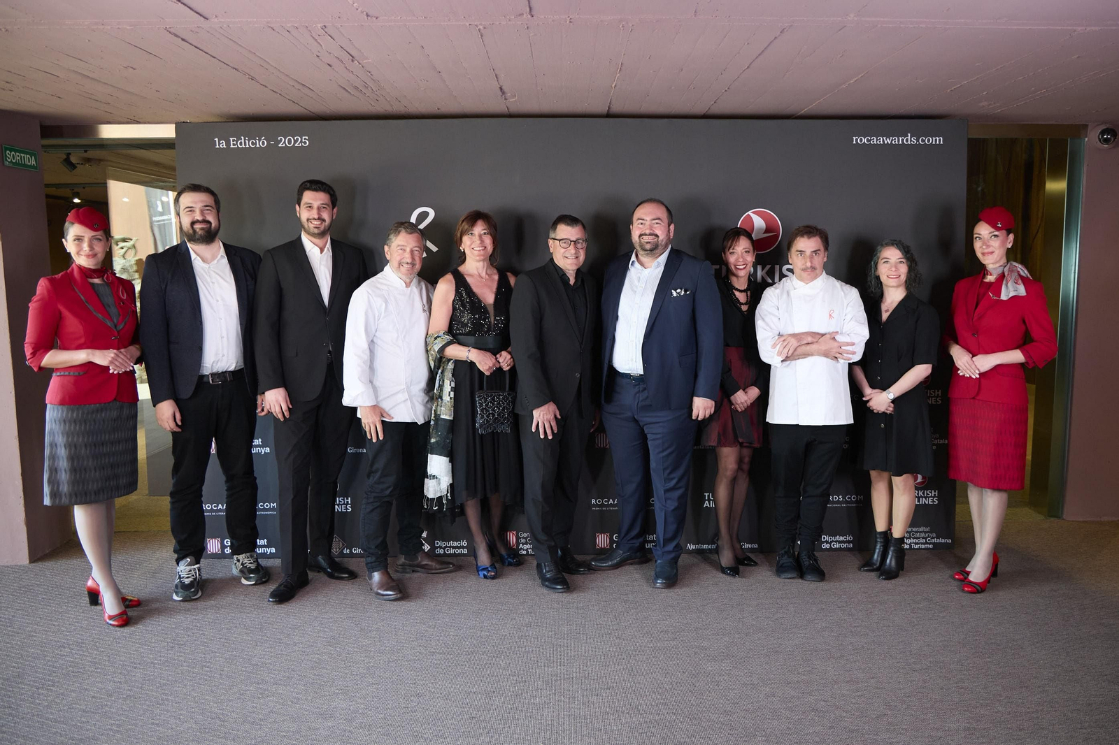 Los premiados en la primera edición de los Roca Awards