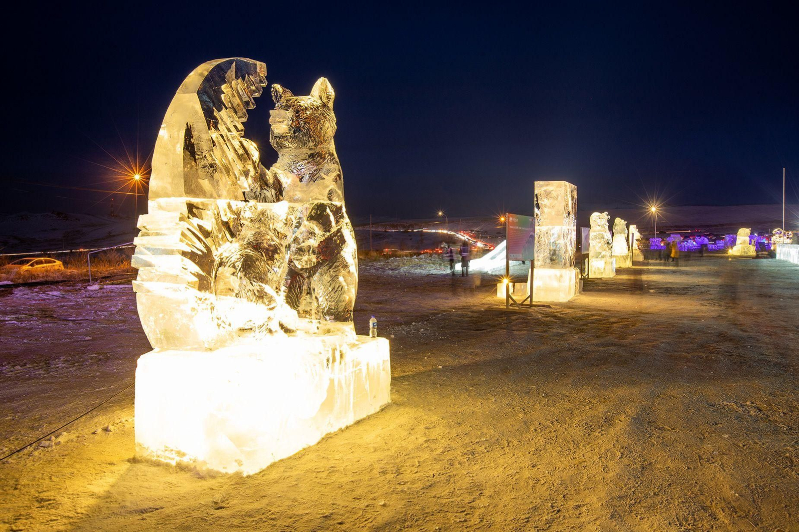 Festival de fuego y hielo en Mongolia
