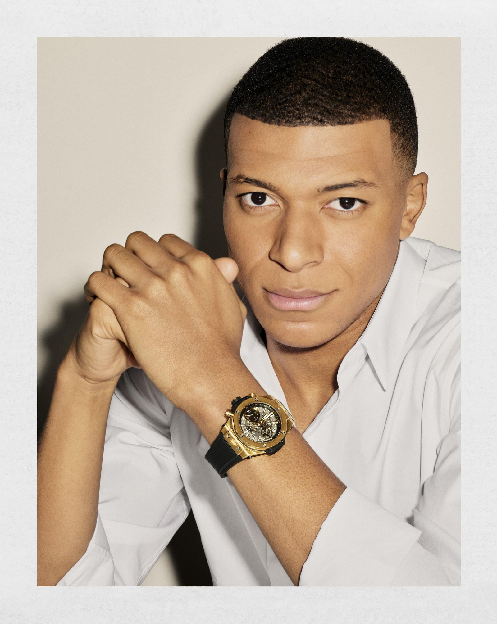 Hublot Ambassador Kylian Mbappé shot by Ezra Petronio
