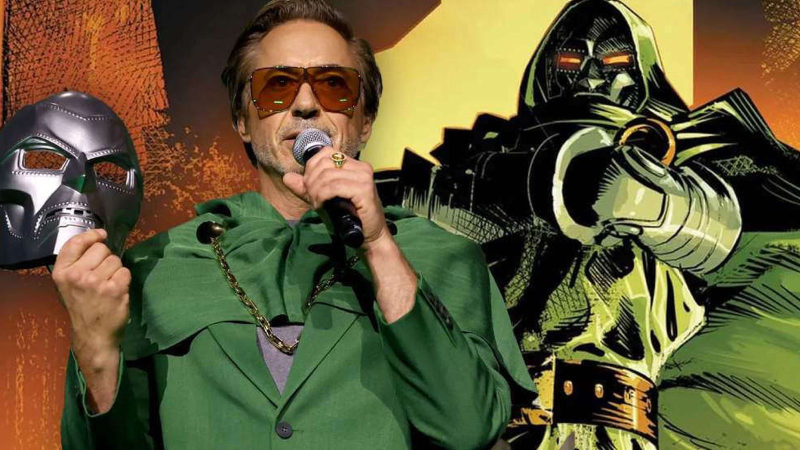Robert Downey como Dr Doom