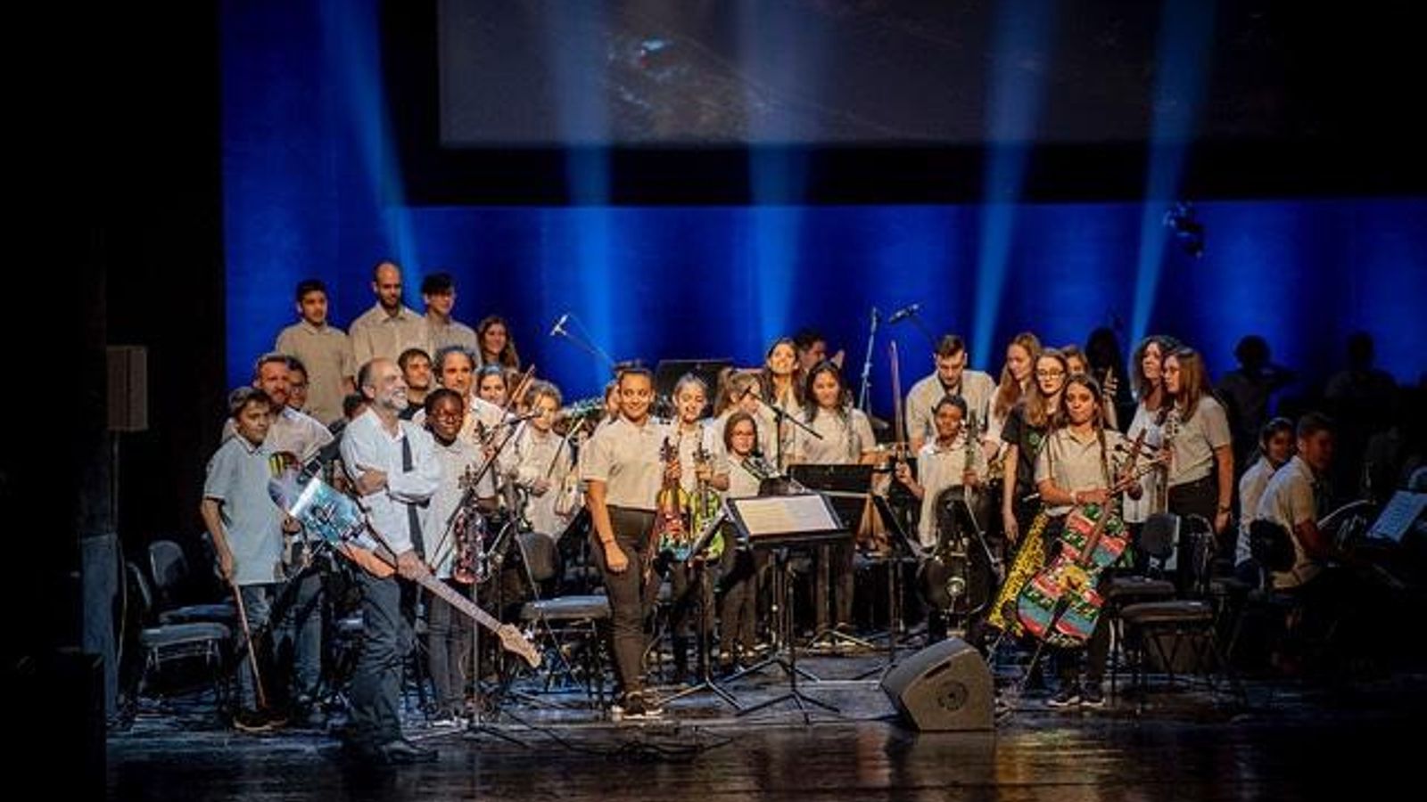 Archivo - Orquesta 'La Música del Reciclaje'