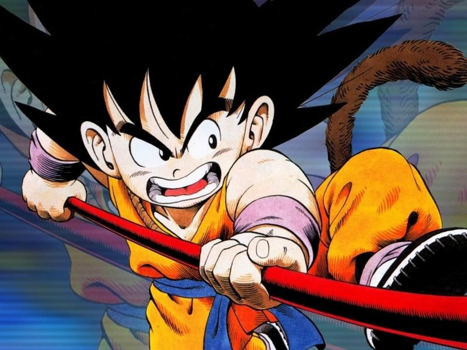 Son Gokū es un personaje ficticio, protagonista de la serie de manga y anime Dragon Ball. Fue creado por Akira Toriyama en 198
