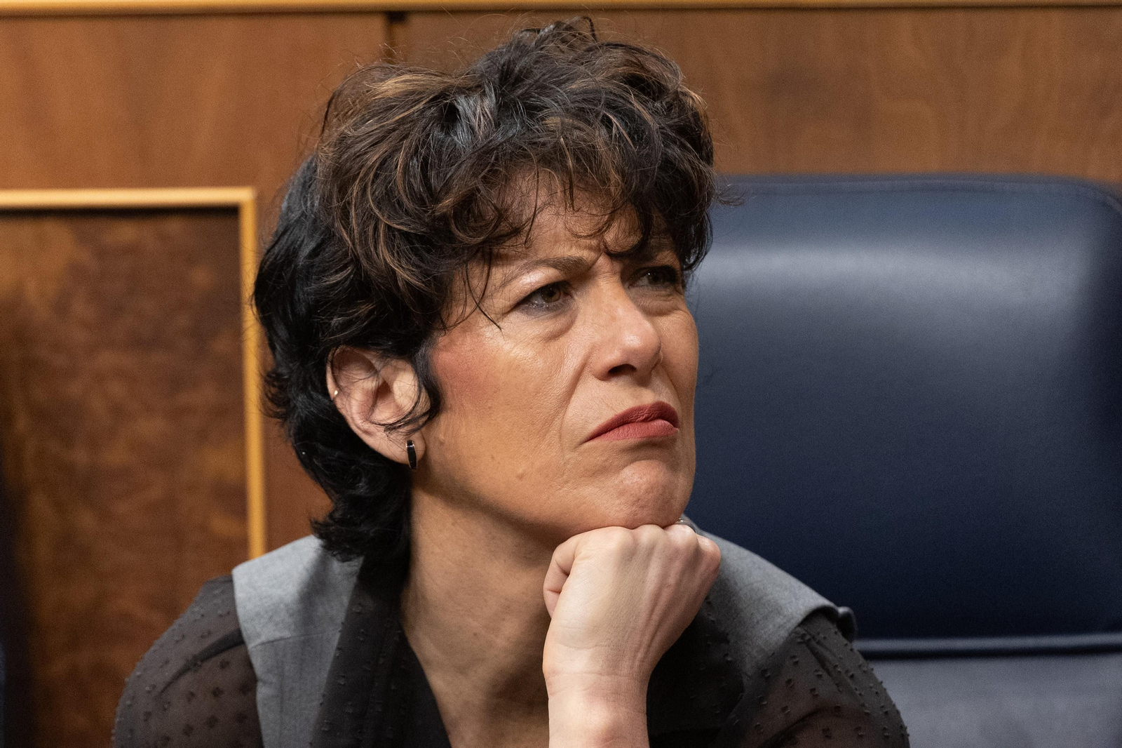 La ministra de Inclusión, Seguridad Social y Migraciones, Elma Saiz.