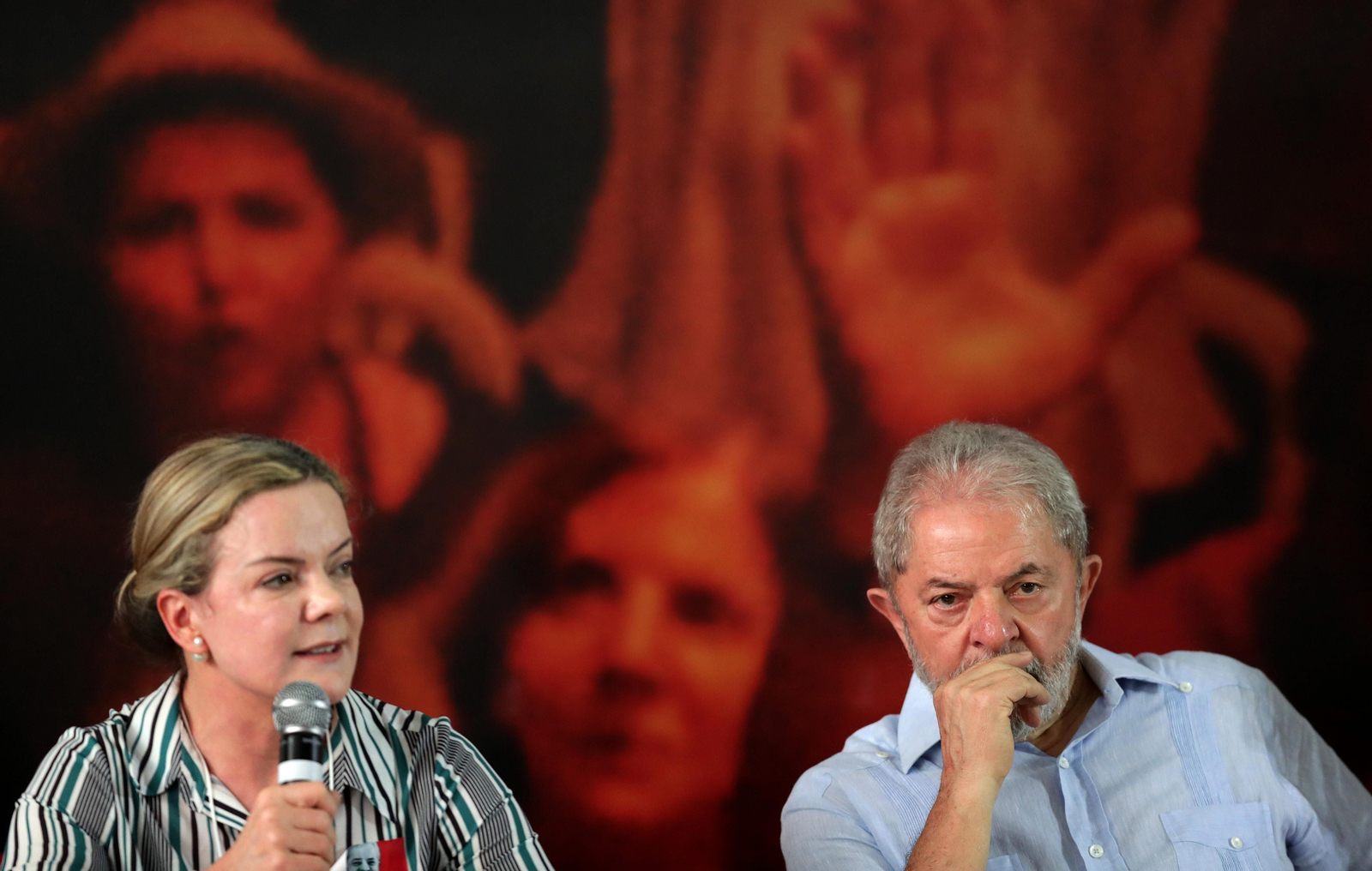 La presidenta del PT dice que "neonazis" amenazaron de muerte a Lula