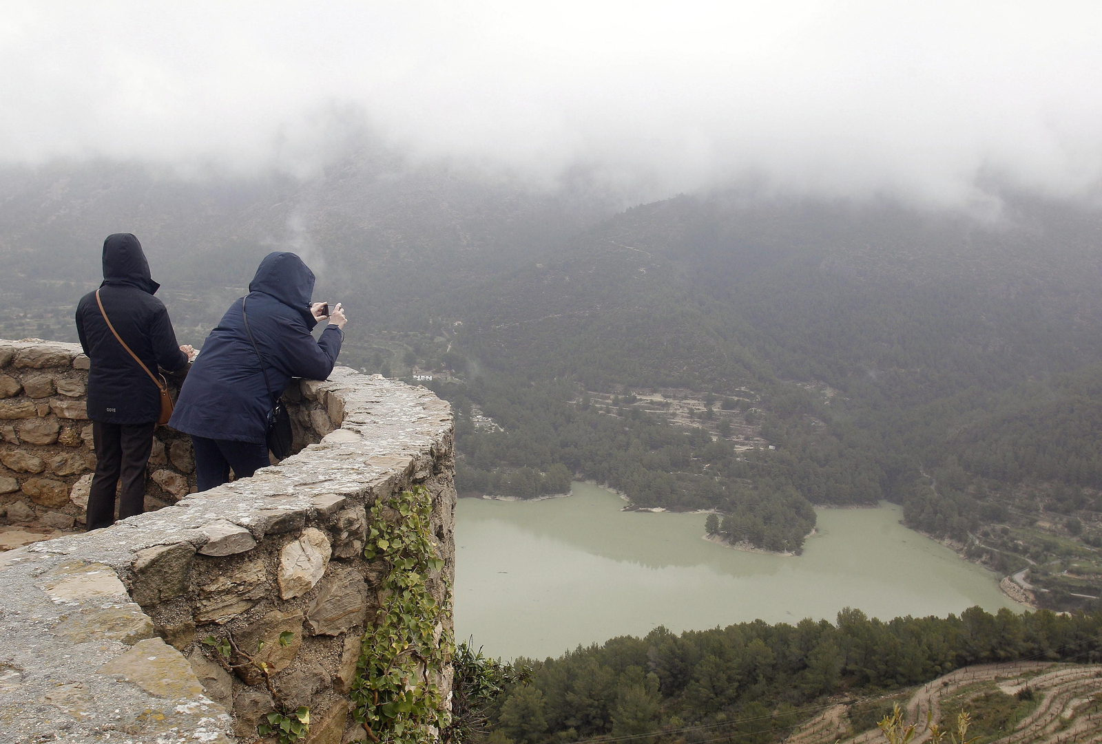 Málaga y Cádiz y la Ciudad de Ceuta en aviso naranja por intensas lluvias