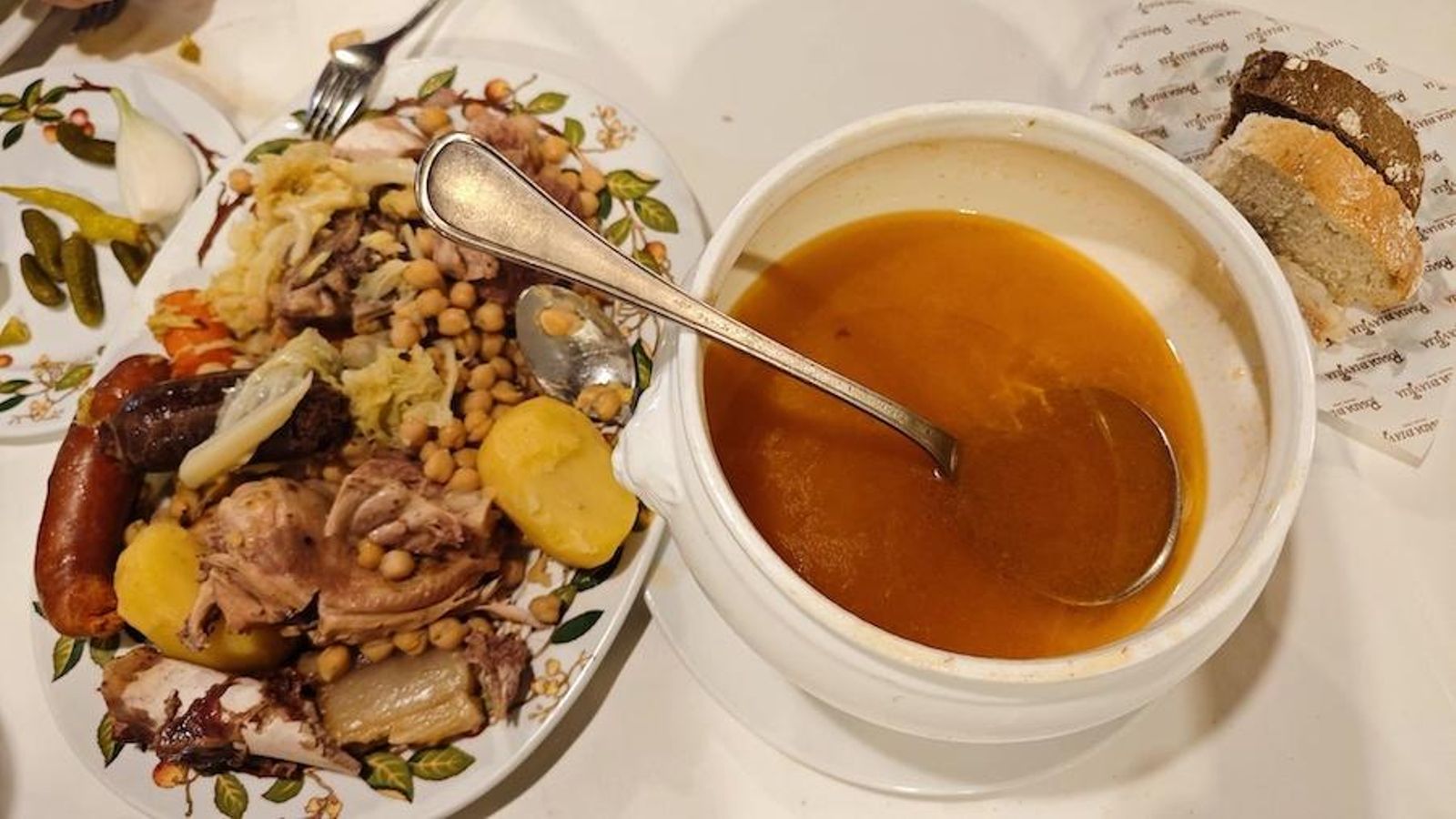 cocido madrid posada de la villa