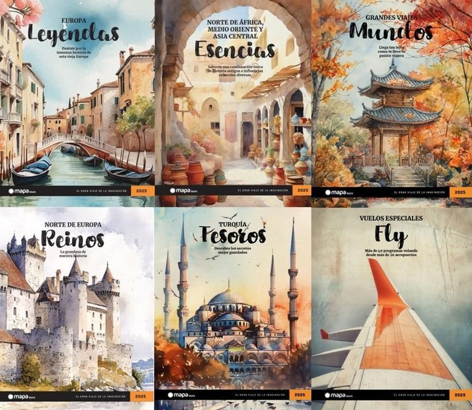Archivo - Mapa Tours presenta su nueva colección de viajes para 2025 con seis catálogos.