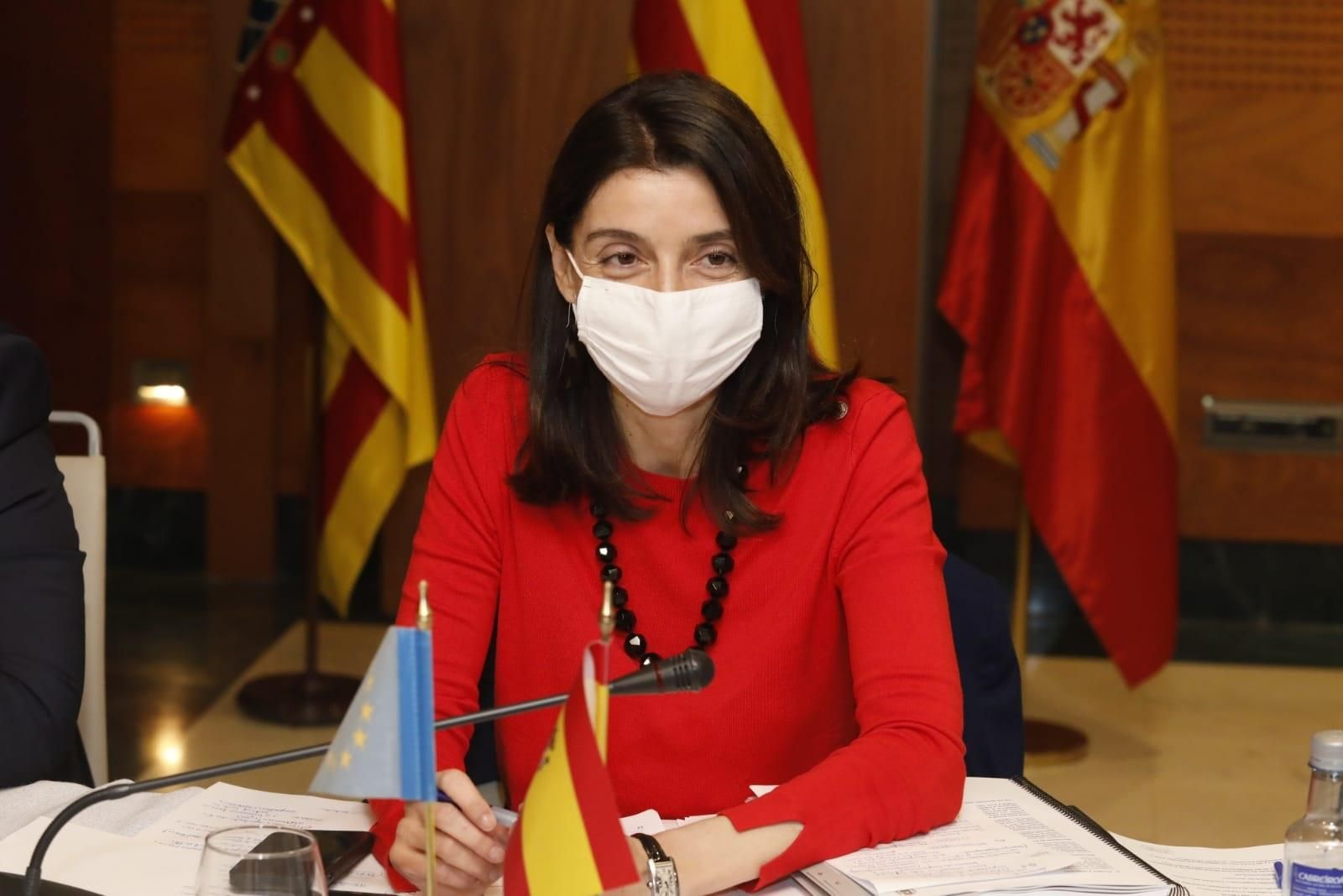 La ministra de Justicia, Pilar Llop, en Avilés (Asturias).