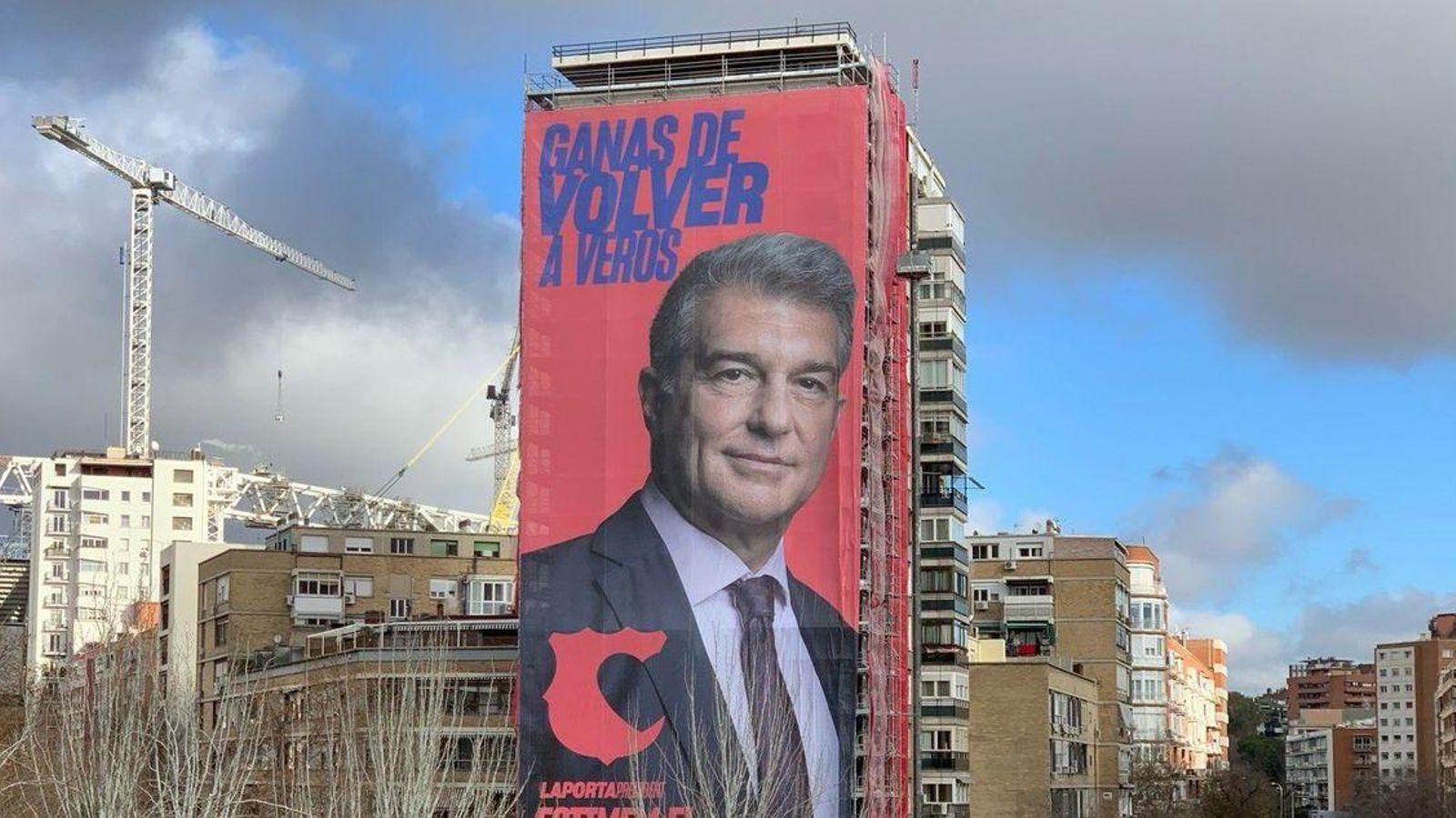 joan laporta cartel