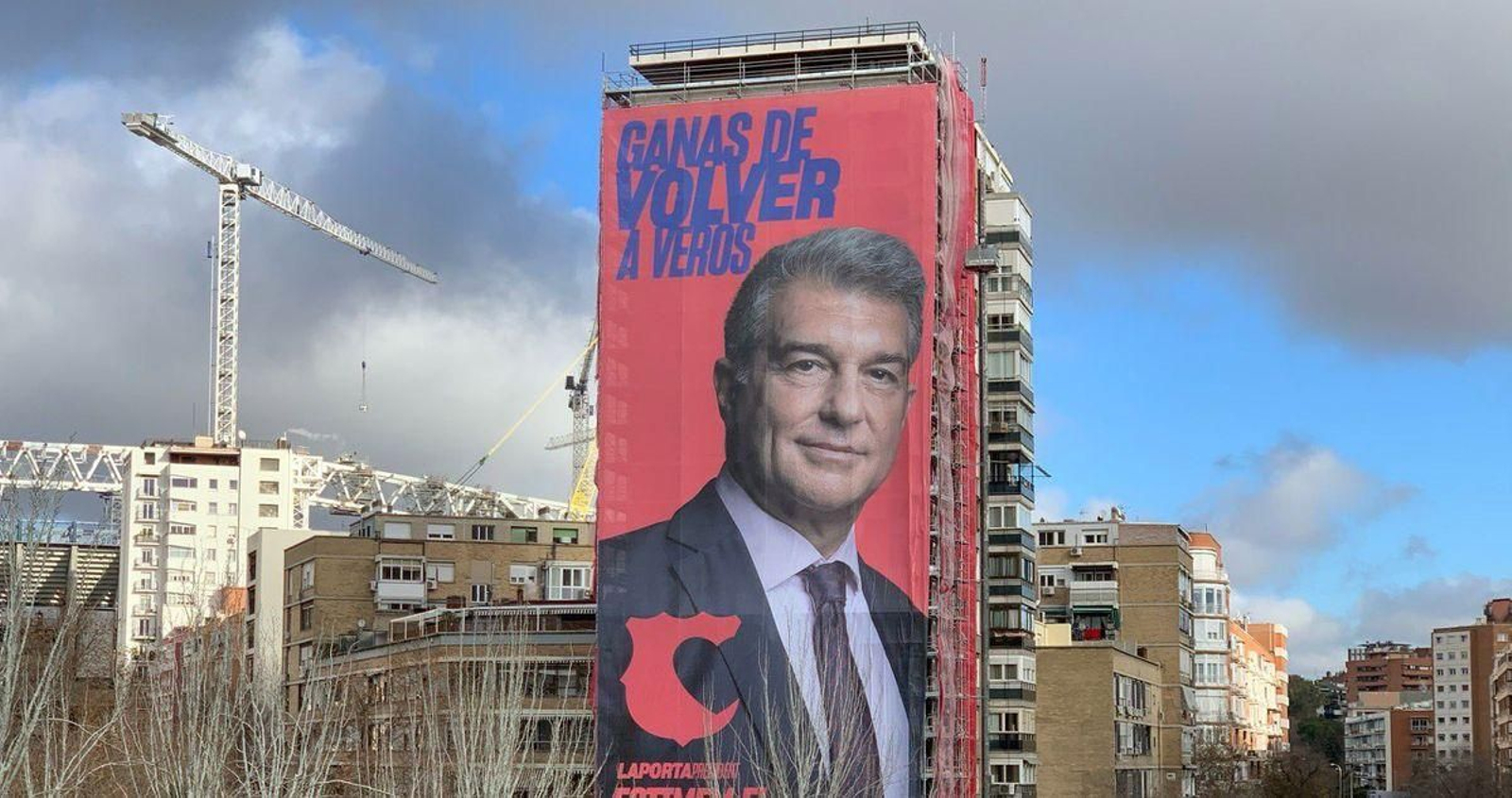 joan laporta cartel