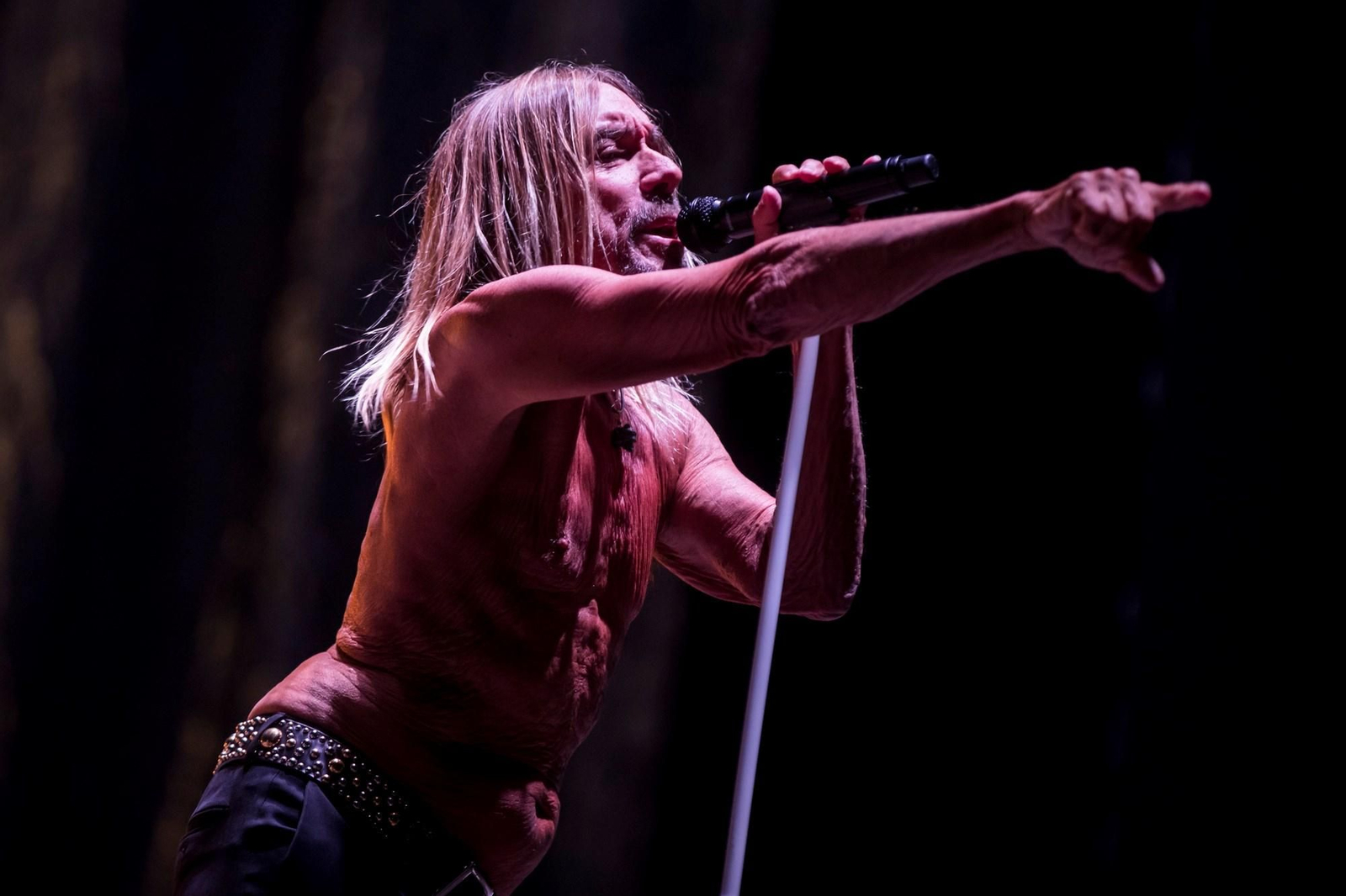 Imagen de archivo del músico estadounidense Iggy Pop. EFE/Óscar Corral
