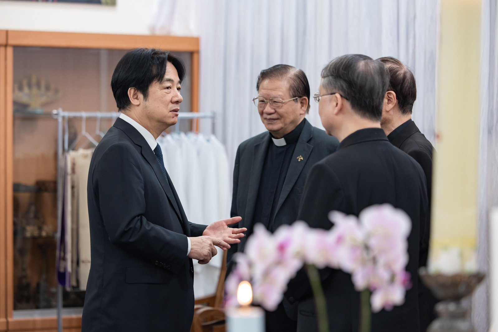 Taiwán está haciendo "lo posible" para que el presidente Lai asista al funeral del papa